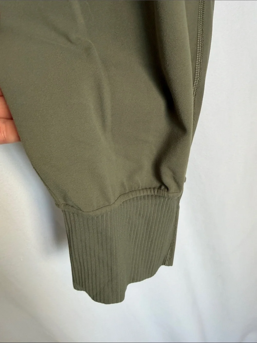 Lululemon Align Super-High-Rise Ribbed-Waist Jogger Size 14 in Carob Brown EUC